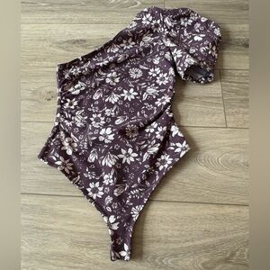 Free People Floral bodysuit